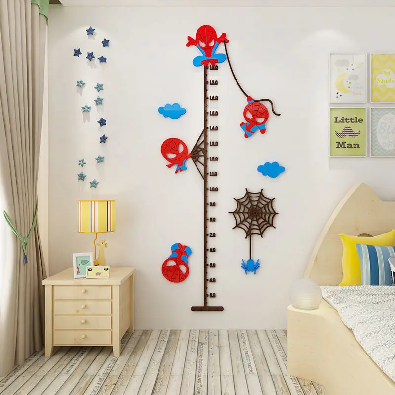 

Наклейки на стену с изображением Человека-паука из фильма «Marvel»