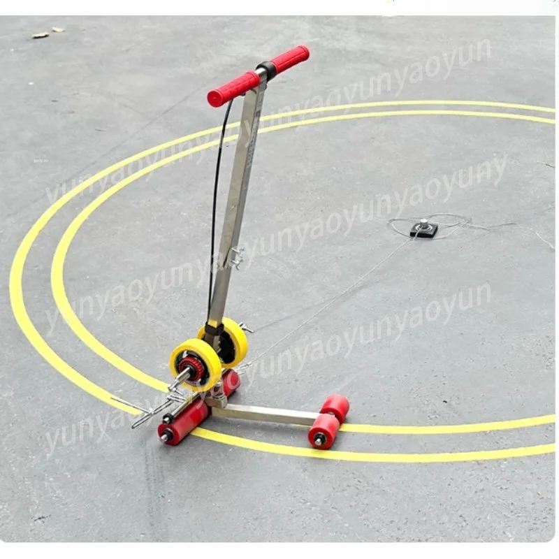 Floor Tape Scribing Machine Basketball Court Plastic Track Sports Line Marker