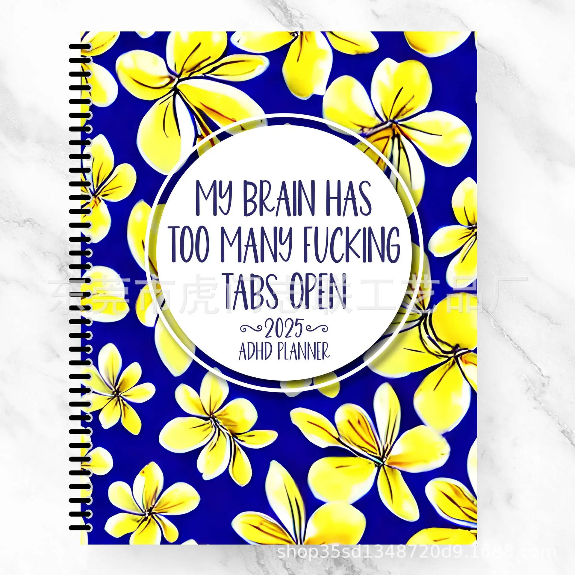 2025 Funny Adult Daily ADHD Planner Funny Adult Daily ADHD Planner