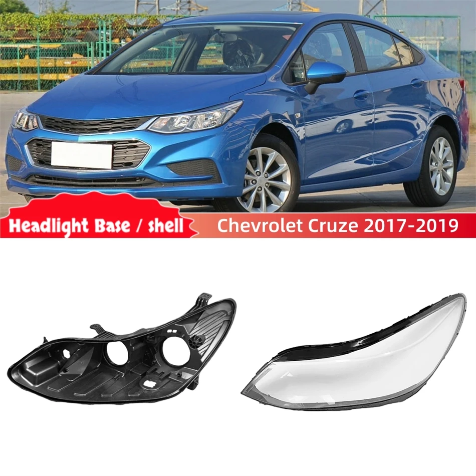 シボレークルーズ2017-2018-2019用自動車部品およびアクセサリー、カーベースヘッドランプシェル、リアライトランプ、ヘッドライトハウジング