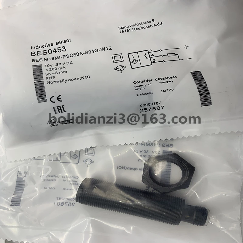 Sensor Saklar Jarak Asli BES03YT BES M18MG-PSC80A-S04G-W Tersedia