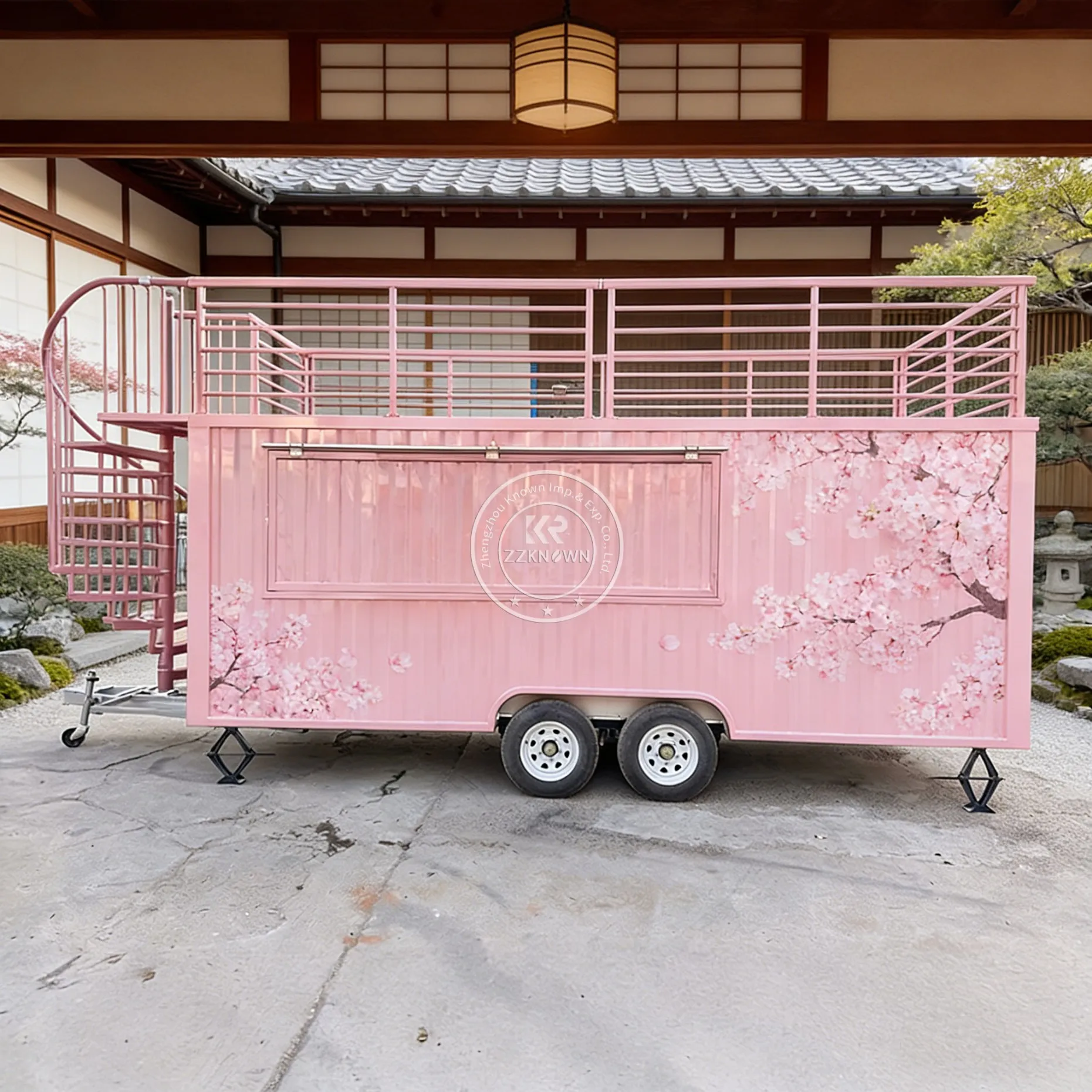 

Customized 20ft Container Coffee Shop Cafe Prefabricated Transport Small House Outdoor Kiosk Store Container House