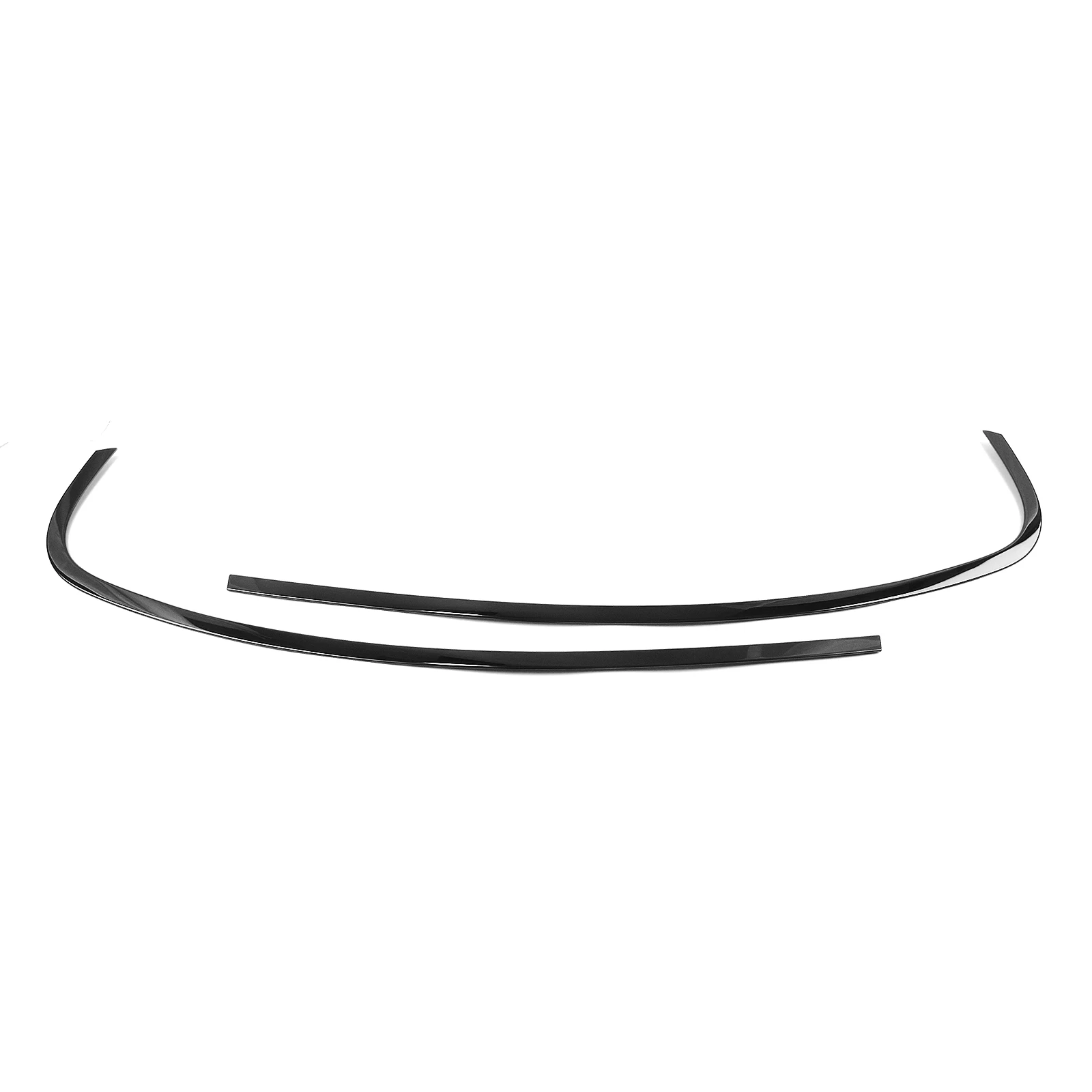Gloss Black Seal Weatherstrip Cover Styling Exterior Window Decoration Strip Molding Trim For BMW 1 Series F20 M140i 2017-2023