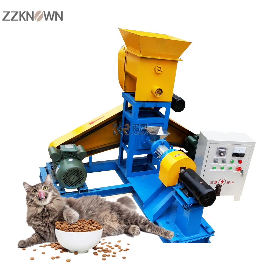 

Multifunction Electric Fish Feed Machine Fish Floating Feed Pellet Machine Granulator Equipment