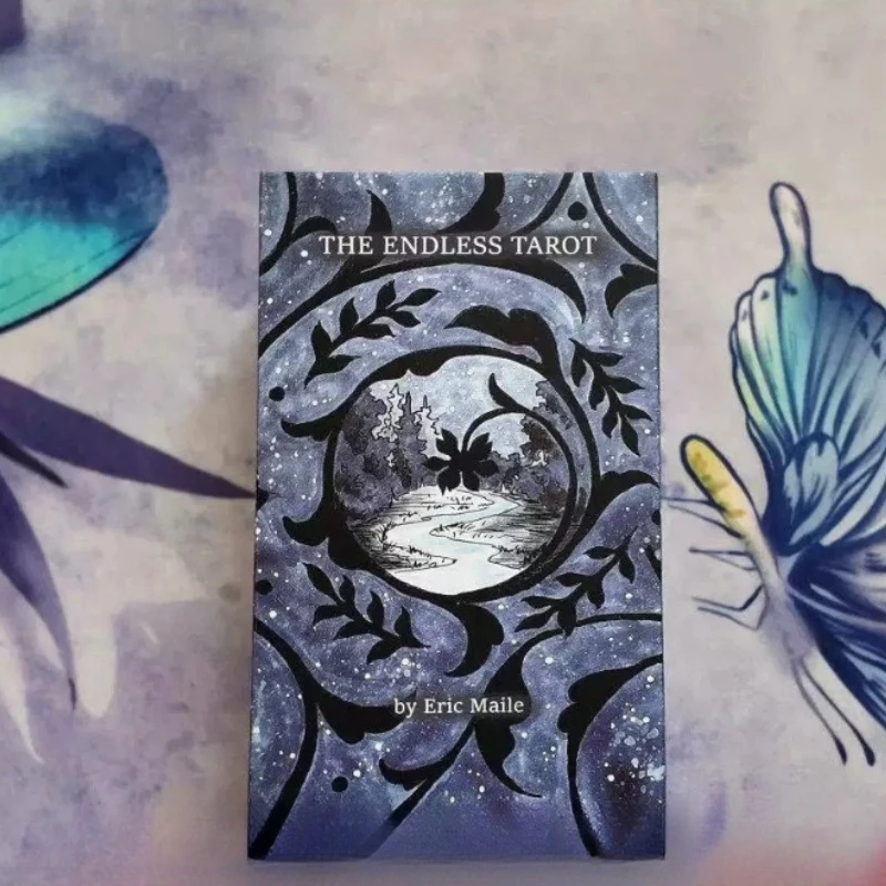 In Stock Original Endless Tarot Deck Myriorama Panoramic 78 Cards English Guidebook Divination Cards for Beginner Witchy Gift