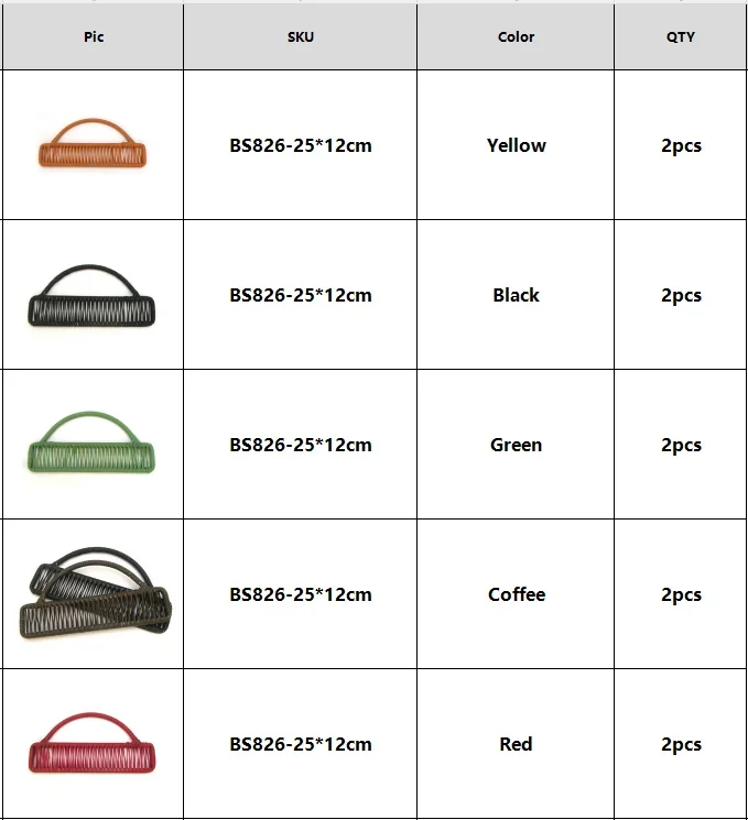 Deepeel 12*27 cm nouveau sac tissé poignée en rotin cadre de sac à main poignées de sac à main supports de couture bricolage sacs artisanaux faits à la main accessoires