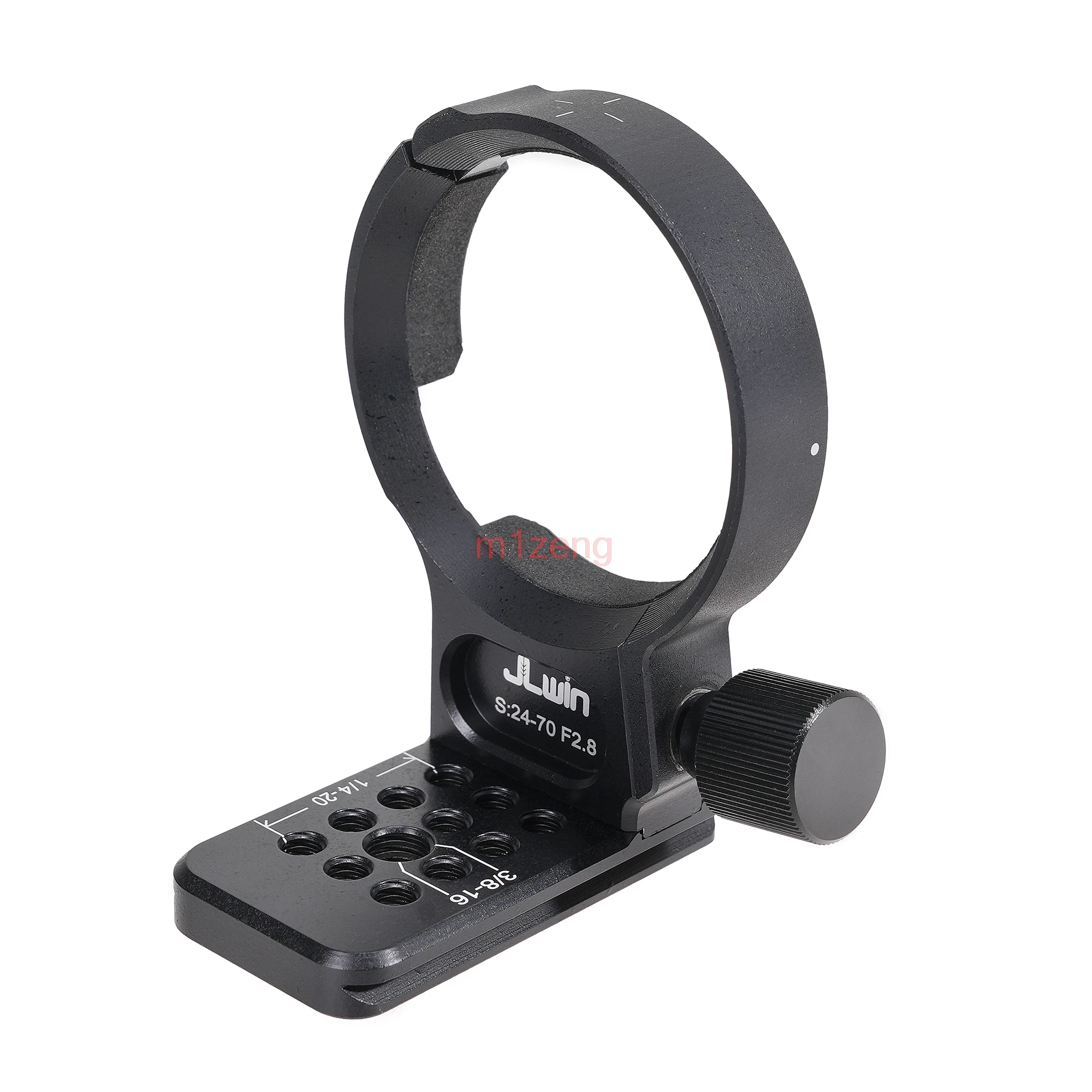 

1/4" alloy Camera Tripod Collar Mount adapter ring lens support quick release l plate For sigma 24-70 F2.8 DG ND I/II ART