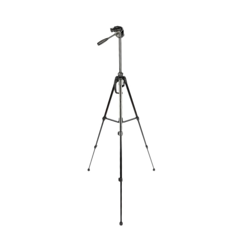 Tripod 55Inch/140cm Portable Live Streaming Tripod with Phone Holder and Bag for Camera Phone Max Load Capacity 3KG