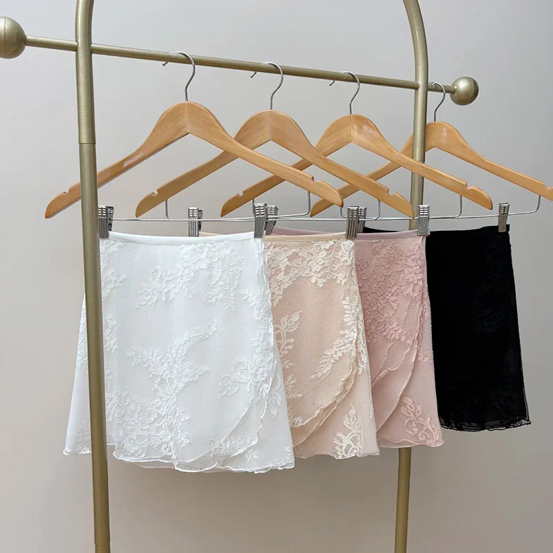 النساء الباليه ساحة صغيرة توتو الفتيات أنيقة الدانتيل نمط ممارسة يوتار تنورة الكبار عالية الجودة فستان رقص الباليه