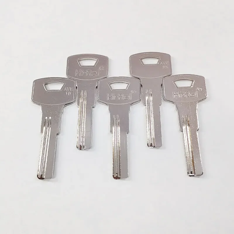 5/10/50/100 Pcs Hi-Rel AVE-1D Door Key Blanks Locksmith заготовки ключей двери llave en blanco casa Copper Empty House Home