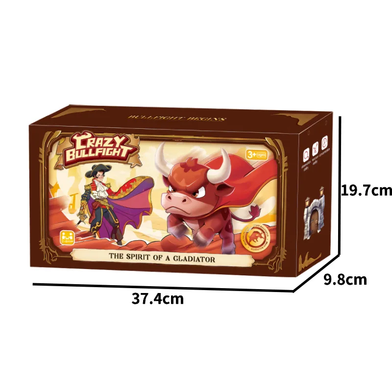 Interactive Games Bull Fighter Family Card Game Adults Board Tabletop Game Learning Educational Toys With Music For Multiplayer