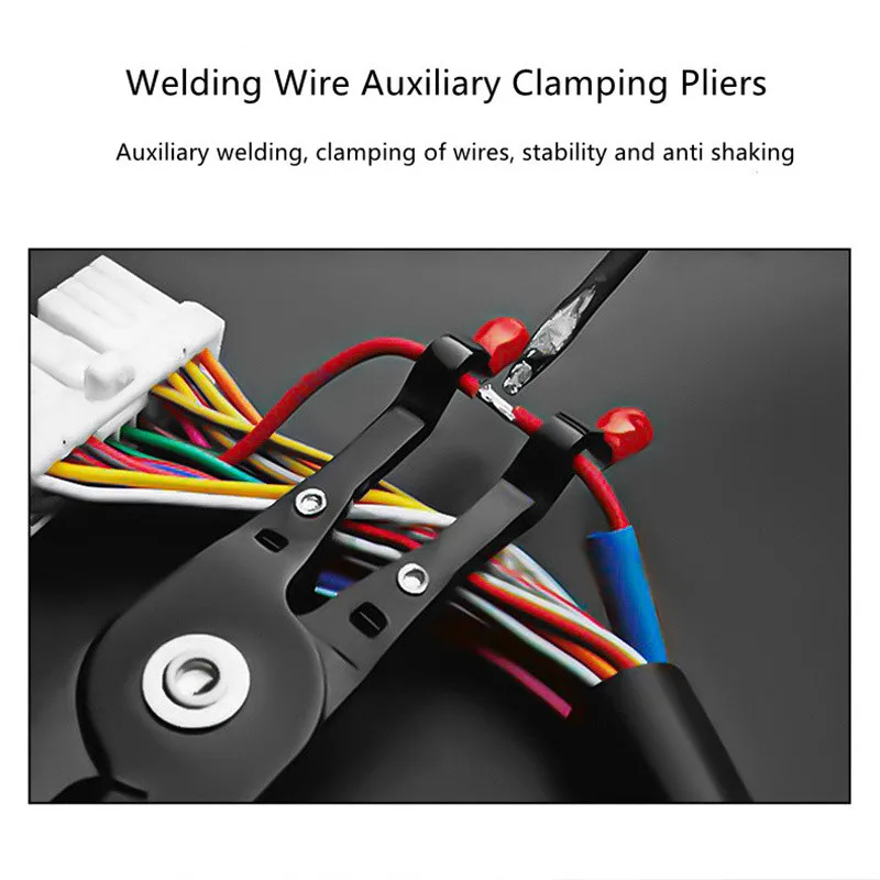 Universal Car Vehicle Soldering Aid Pliers Hold 2 Wires Innovative Car Repair Tool Garage Tools Wire Welding Clamp