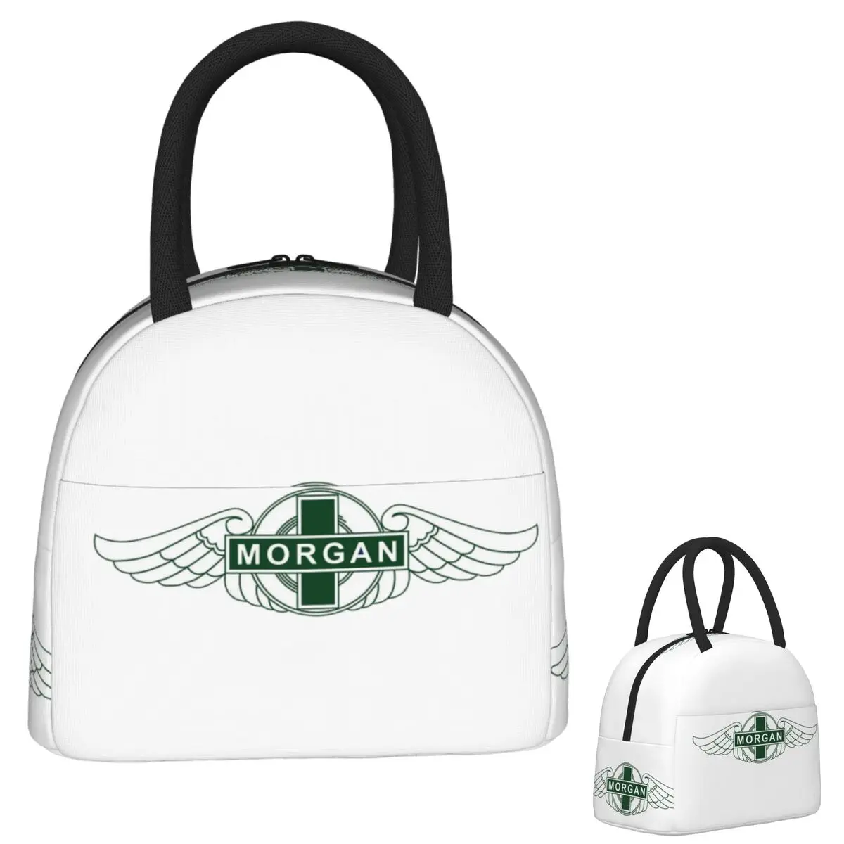 

Morgan Motor Car Company Insulated Lunch Bag for Women Children Leakproof Food Boxes Thermal Lunch Box Tote
