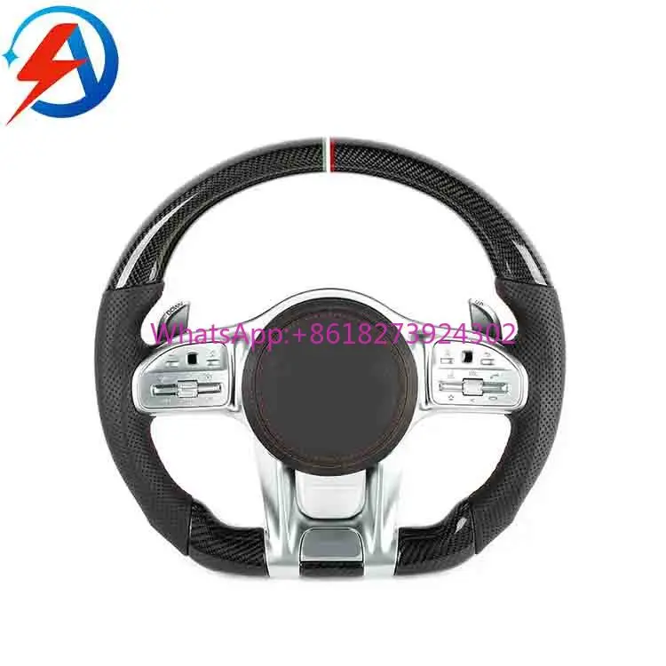 

For M-ercedes Benz S Class W222 2014-2017 Upgrade to Carbon Fiber Amg Steering Wheel Customized W222 Steering Wheel
