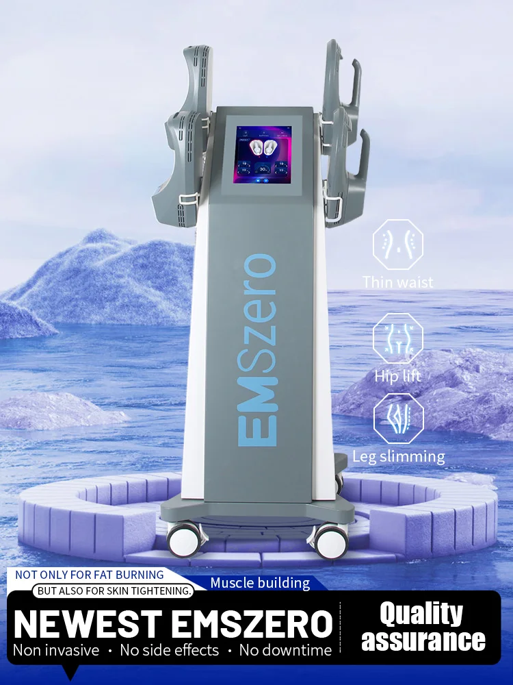 Emszero NEO RF 2024มืออาชีพ EMS เครื่องปั้นร่างกายกระตุ้นกล้ามเนื้อการกำจัดไขมันที่จับ4 RF emsslim hiemt Pro