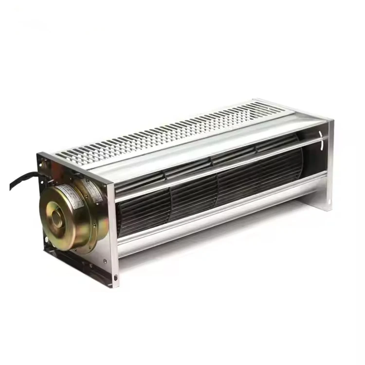 High Performance 60x240mm Cross Flow Fan with Dual Tangential Blower AC DC Motor 220 Volt Fireplace