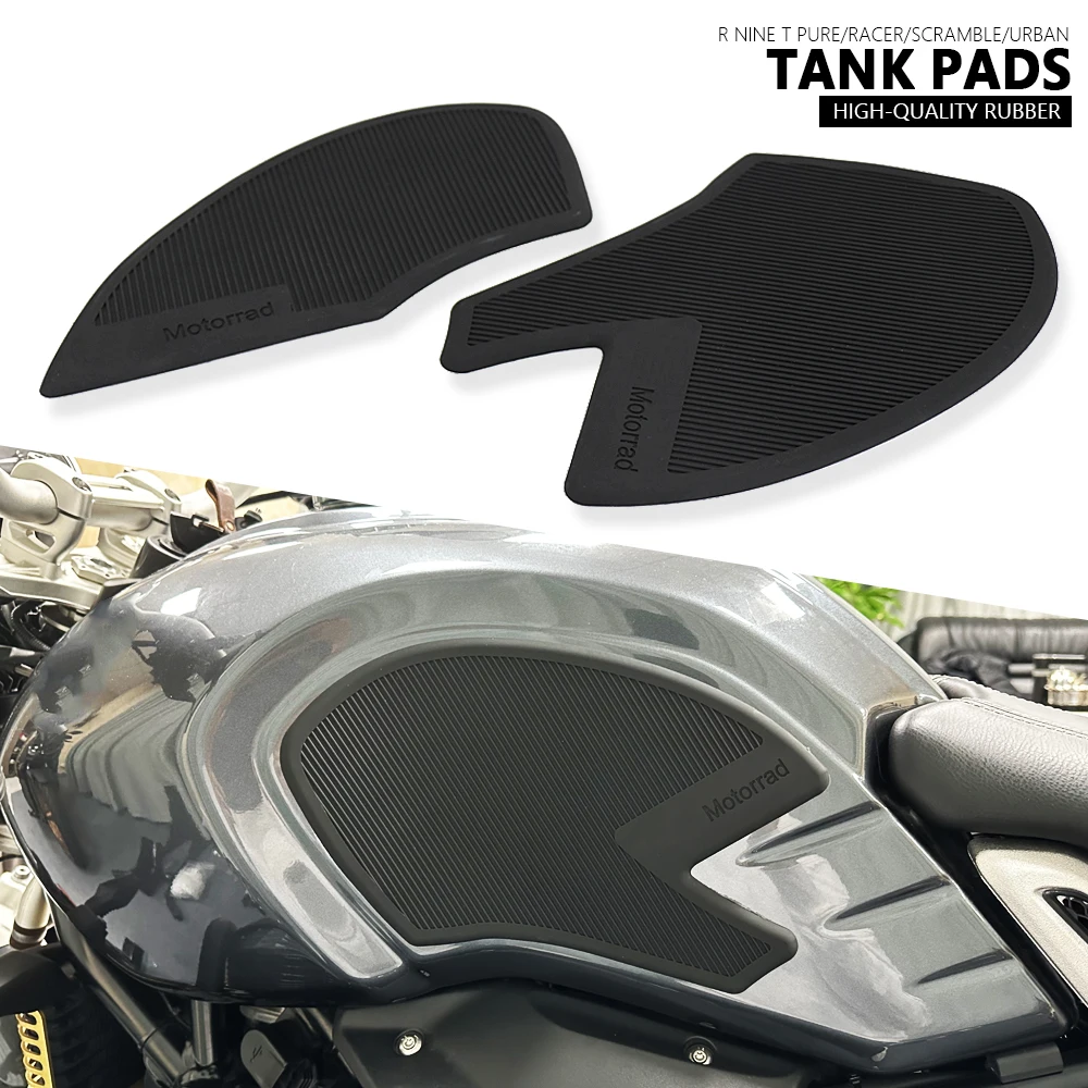 New For BMW R NINE T R9T RNINET Scrambler Urban Racer Pure Anti-slip Pads Cover Motorcycle Tank Pad Side Gas Knee Grip Sticker