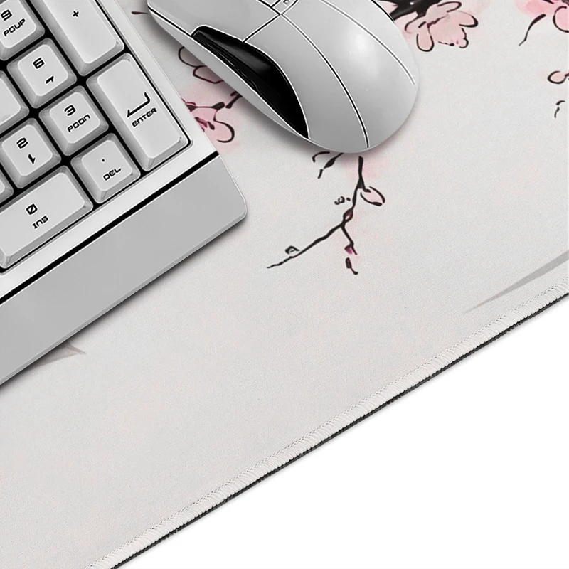 Mouse Pad Ink Torii Mount Fuji Gamer XL New Custom Home Mousepad XXL Desk Mats Carpet Office Natural Rubber Mouse Mats