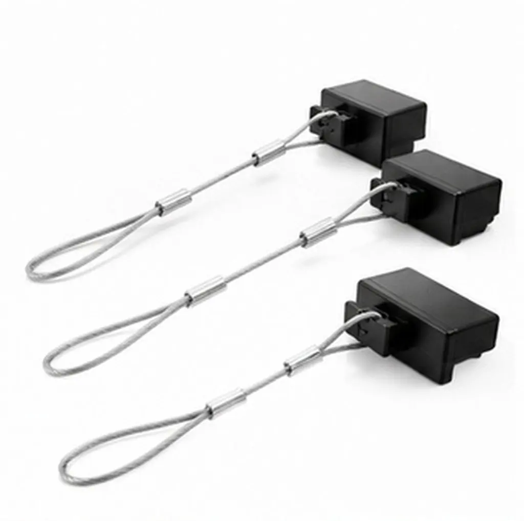 4Pcs Connector Dust Covers Plastic Caps Metal Wire Lanyard Waterproof Dustproof Protective Cover for 50A Power Connectors