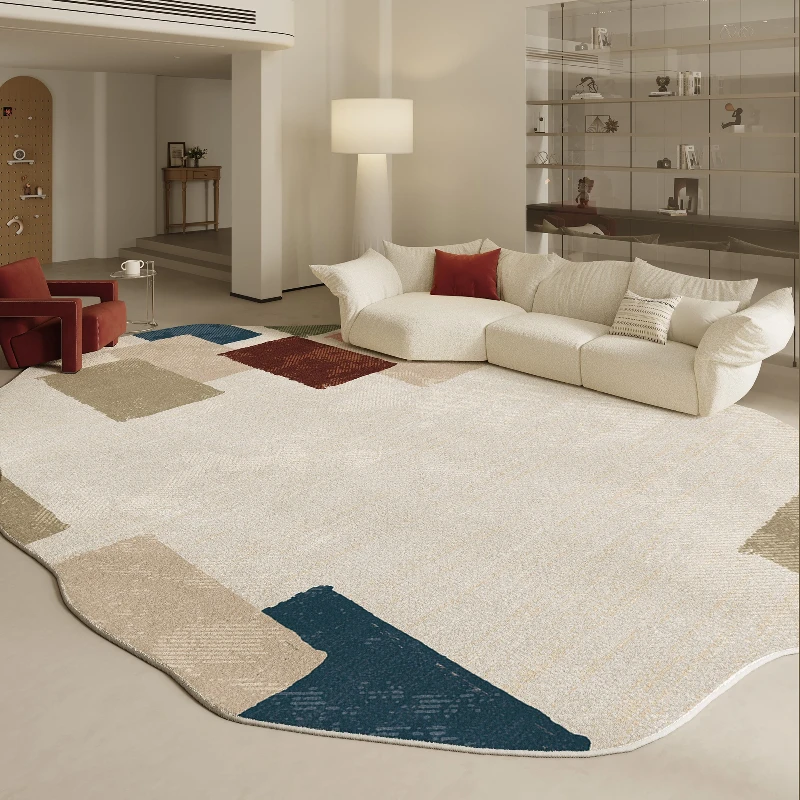 Irregular Plush Area Rug 4