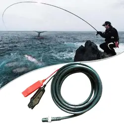 Power Cord For Daiwa/ Electric Fishing Reels Power Cable 2-Hole Connecting Line Double Connectors Cable for Shimano