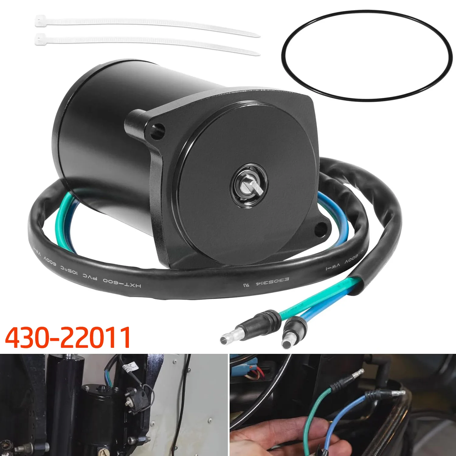 

430-22011 Outboard Tilt Trim Motor 12V for Mercury Marine All Models 135-225HP Replace for 828708, 828708T, 878265A1, 878265A4