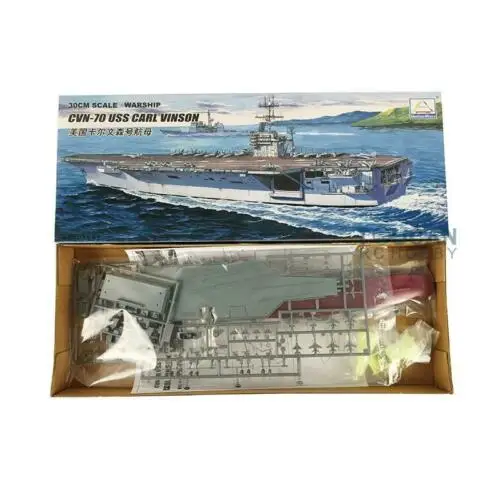 MiniHobby 80905 30CM CVN-70 USS Carl Vinson Aircraft  Model With Motor TH07962-SMT2