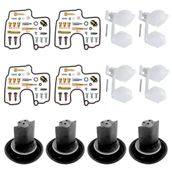 Suzuki GSX-R600 GSXR600 W/X/Y 1997-2000 Carburetor Repair Kit GSX-R GSXR 600 Carb Rebuild Parts Float & Plunger Diaphragm