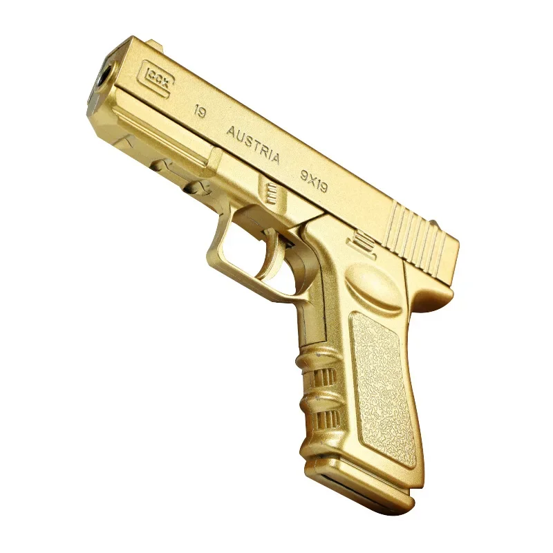 Pistola de balas suaves, pistola de juguete Glock plegable, modelo de pistola, Mini pistola de aleación para adultos, colección de decoración, pistola falsa de juguete para niños A478