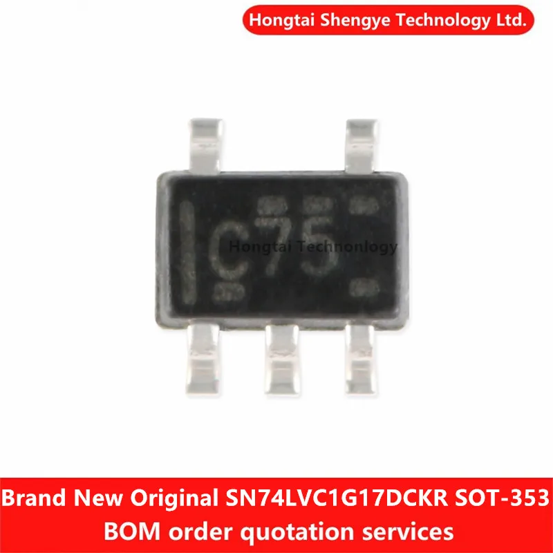 Original SN74LVC1G17DCKR SOT-353 Single Schmitt Trigger Buffer Logic Chip