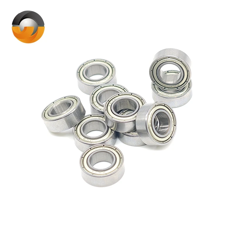 10Pcs 686ZZW4 Bearing 6x13x4mm Chrome Steel Double Shielded Miniature Ball Bearing High Speed Low Noise for 3D Printer Motor Fan