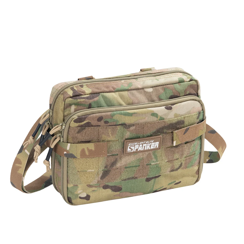Tactical Shoulder Backpacks EDC Outdoor Shoulder Bag Nylon Molle Hiking Camping Pack Range Bag Hunting Pouches