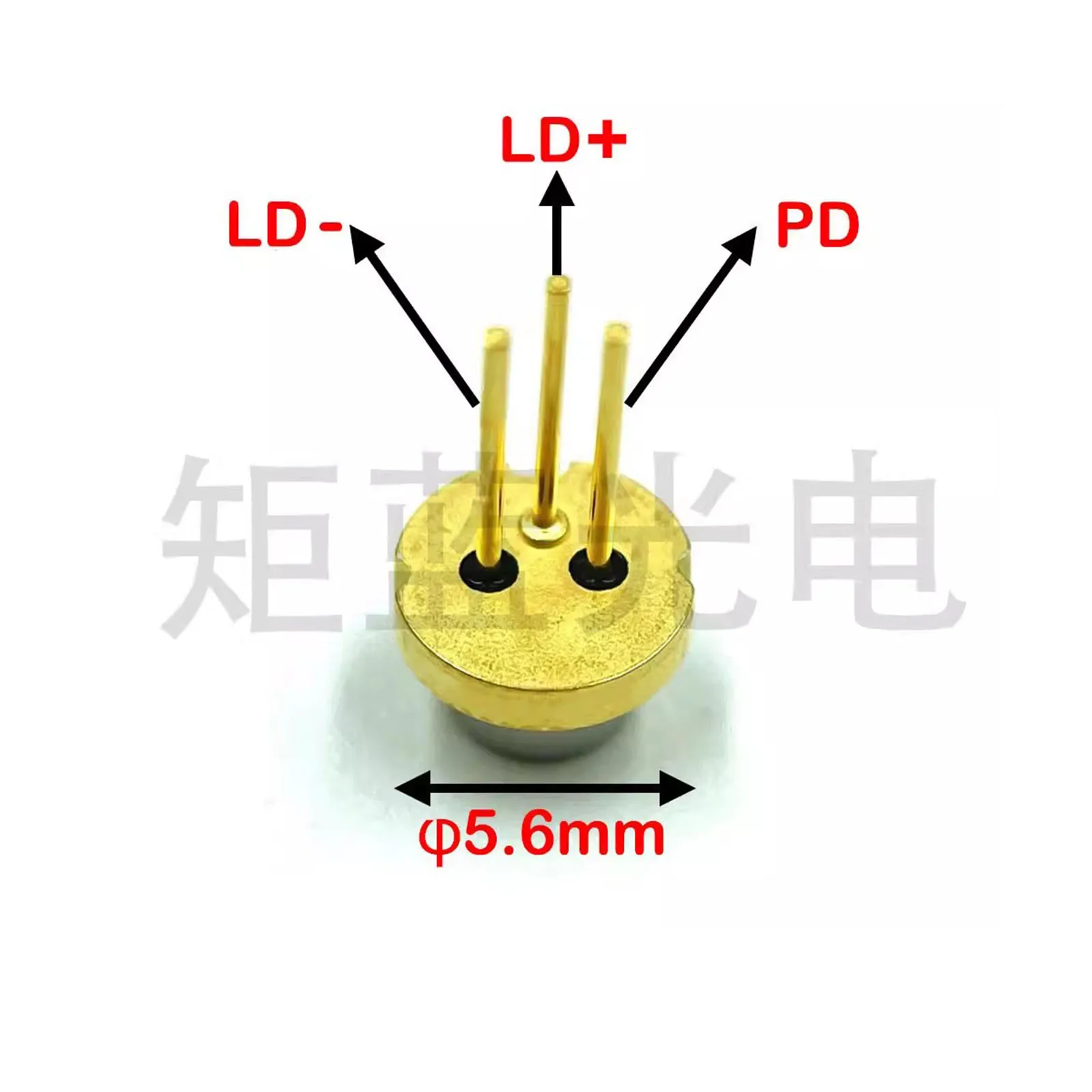 3PCS Sharp GH05230H2K 520nm 30mW 35mW TO18-5.6mm Single Mode Laser Diode with PD