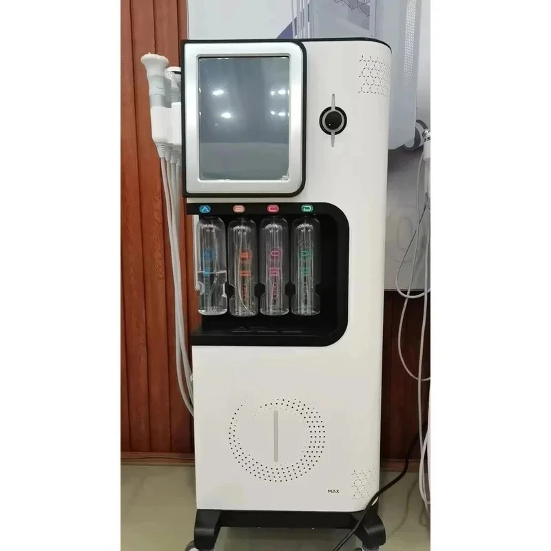 8‑in‑1 Hydro  Beauty Device, Hydra  Water Peel Machine for Bubble Facial Lifting & Skin Rejuvenation