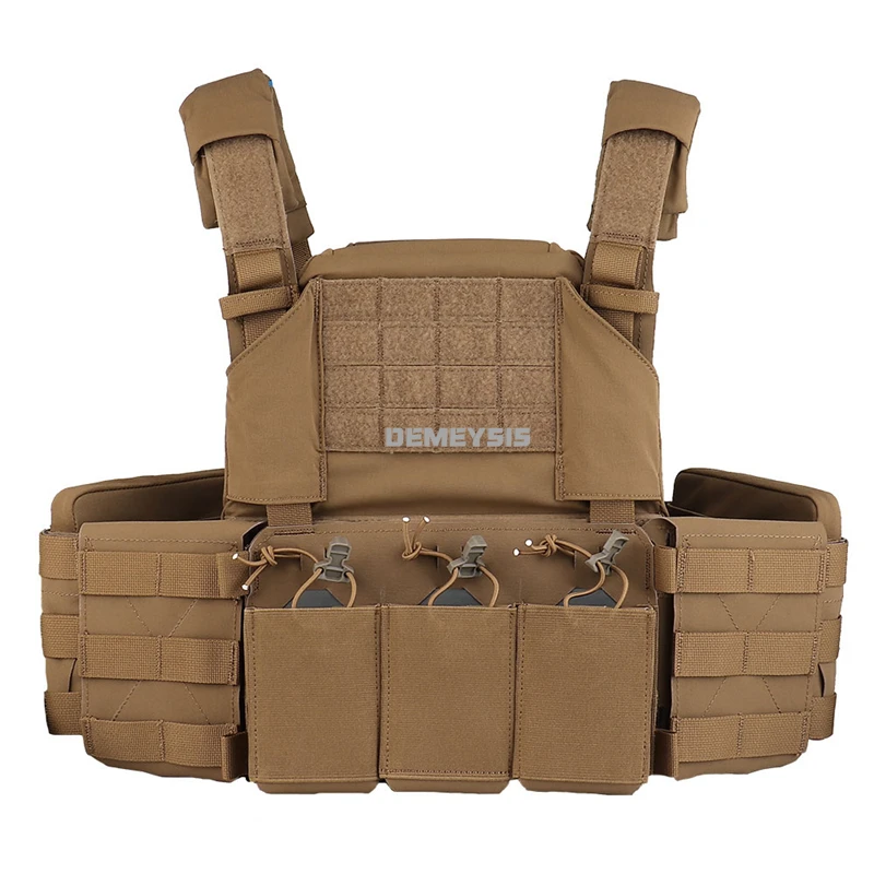 Chaleco táctico portaplacas liberación rápida para Airsoft y caza - imagen 3