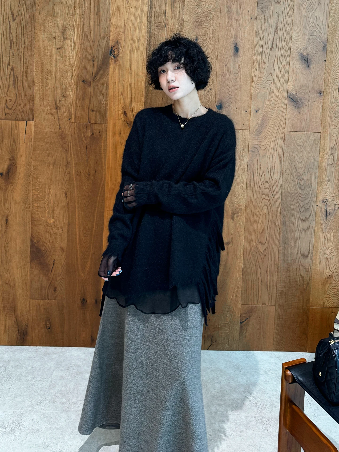 

Buue Camere Knitted Sweater Women's Design Sensation Autumn Winter Faion Small ence Upright Knitwear Warmth Feat