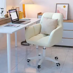 Office chair, household computer chair, liftable and rotatable bedroom study chair