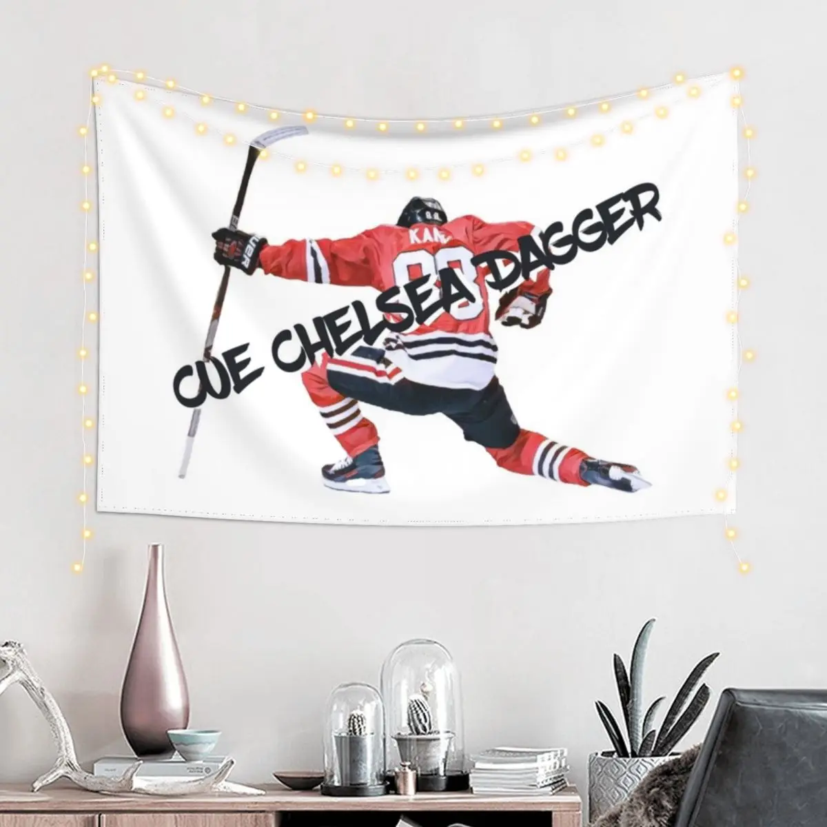 Cue Chelsea Dagger Tapestry Decorative Wall Mural Bedroom Deco Cute Room Decor Tapestry