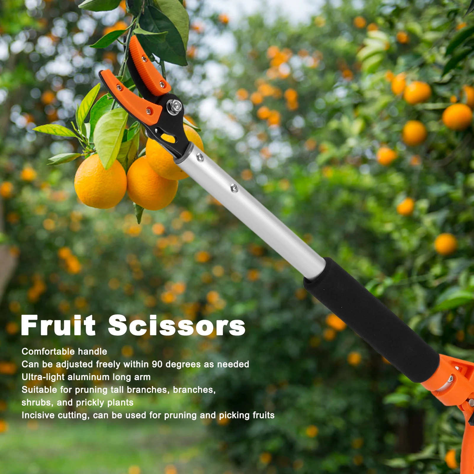 Fruit Picker Fruit Picker Scissors Cutter for Grapes Peach Branch Pruning Shears Gardening Accessory Fruits Shears Garden Shears