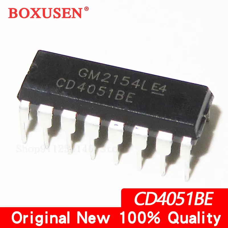 10pcs CD4053BE DIP 4051BE 4029BE 4030BE 4033B 4050BE CD4051BE CD4029BE CD4030BE CD4033BE CD4050BE CD4052BE DIP Counting/Divider