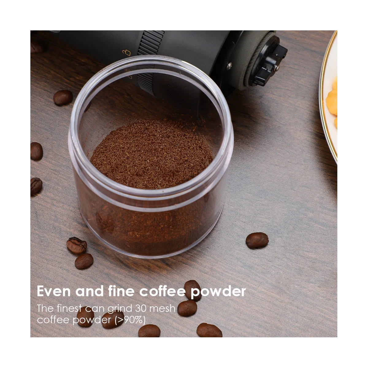 

Electric Coffee GrinderPortable Nuts Grains Pepper Coffee Bean Grinder USB Grinder Machine for Espresso/Drip/Cold Brew