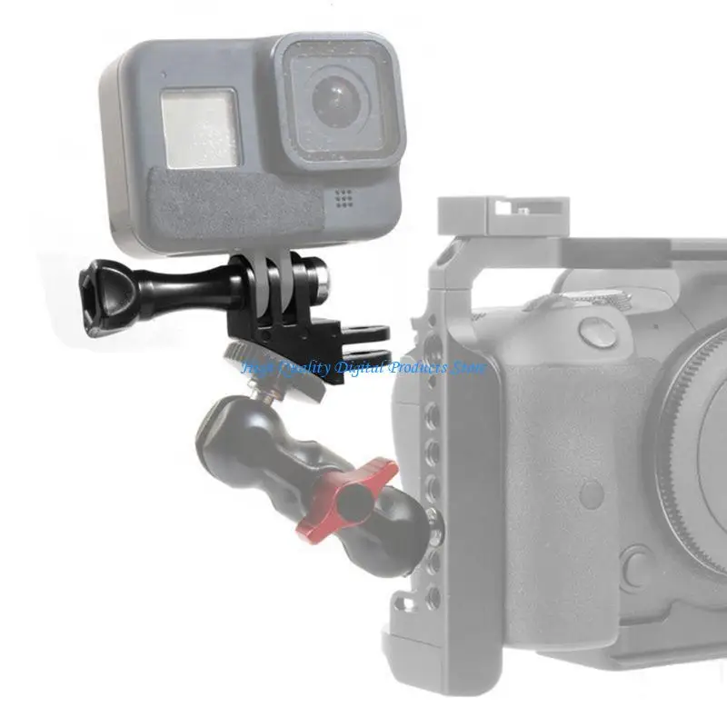

U2JE Travel Action Camera Connector for 0 and 90 Degree Feature Fasy
