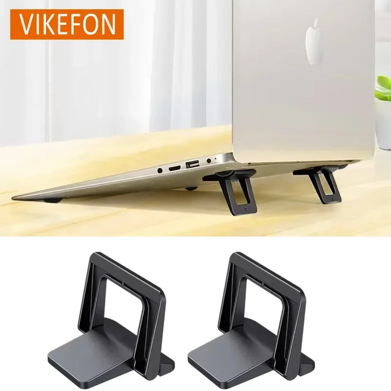 Portable Mini Laptop Holder Cooling Foldable Invisible Desktop Anti Slip Stand For MacBook Air Pro Galaxy Tab Book HP i7RTX4050