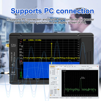 tinySA Portable Spectrum Analyzer Handheld 100k-5.3GHz High Signal Generator Built-in LNA TFT Touchscreen Support PC Connection