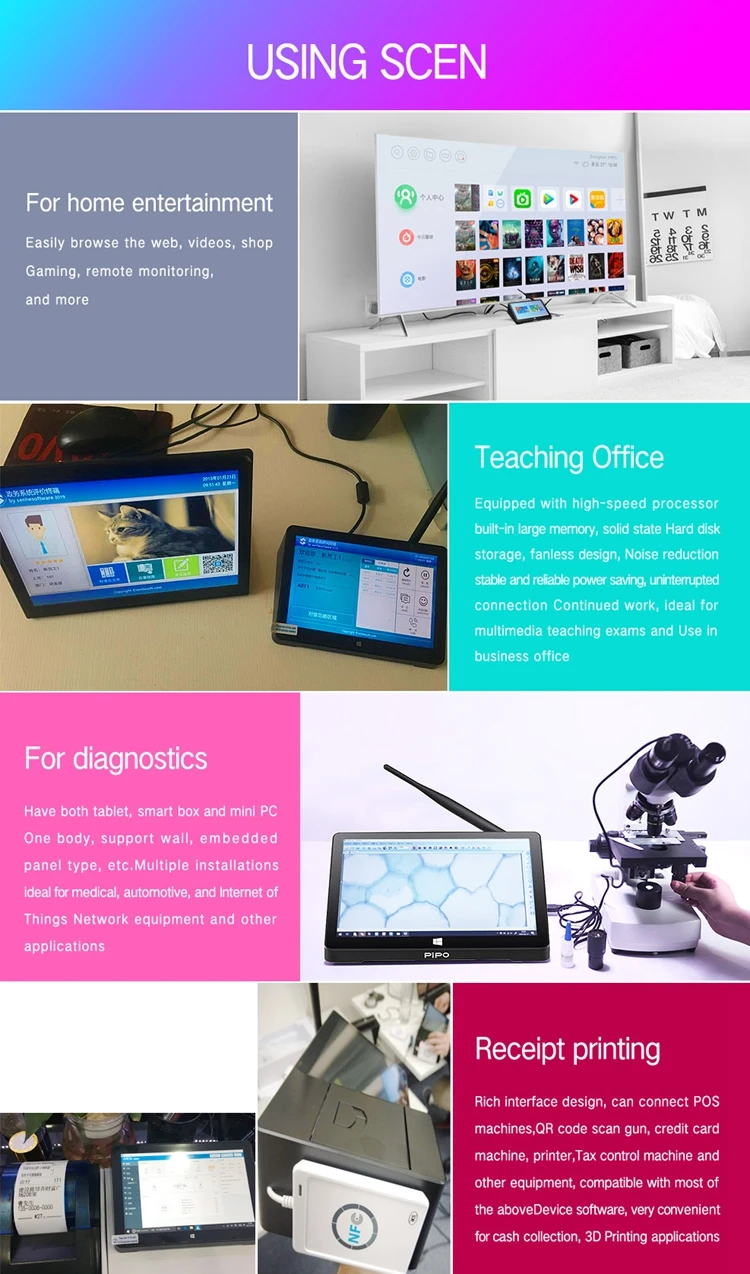 X9R オールインワン 4/64GB 8.9 インチパネル PC または組み込みコンピュータ Android/Linux Debian 産業用タブレット PC