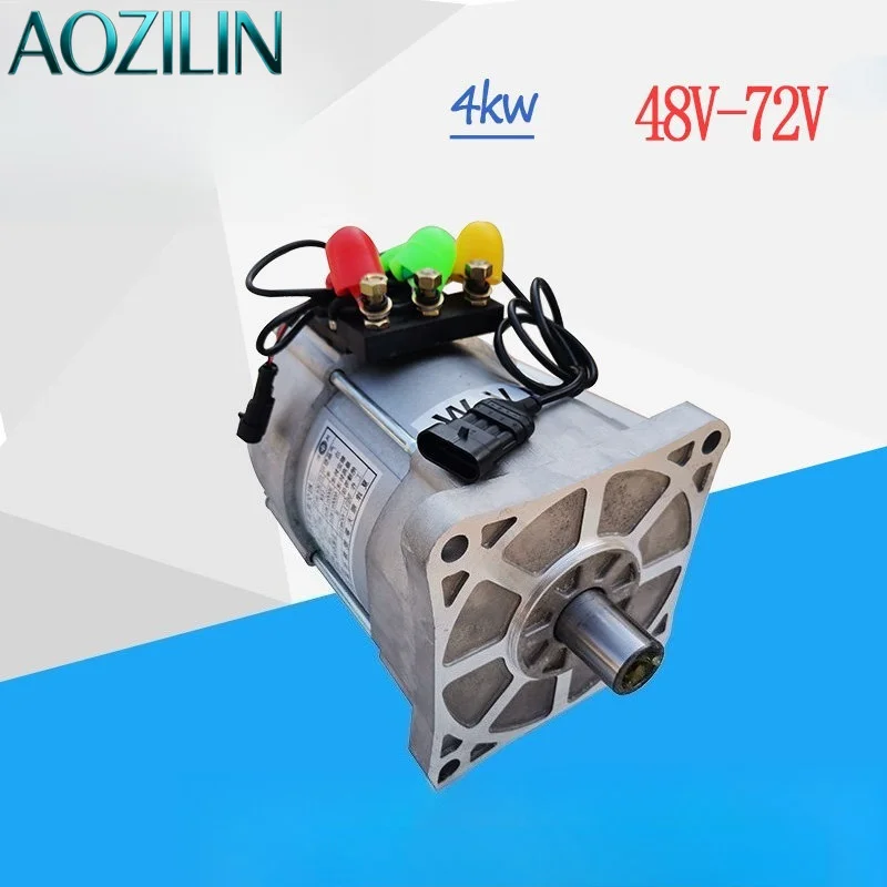 AOZILIN AC Motor 3kW 4kW 5kW High Temperature Resistant Replacement Motor For Low Speed Four Wheel Electric Vehicle