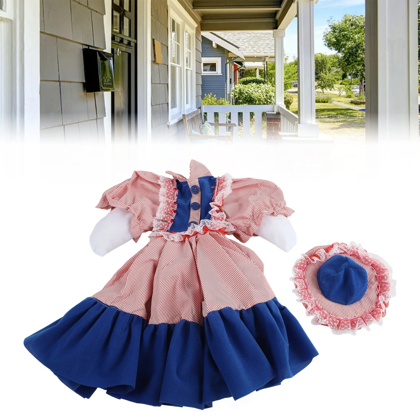 

Garden Ornament Yard D cor Easy To Clean Lightweight Material Seasonal Use Cute Goose Costume Accessories Scenery