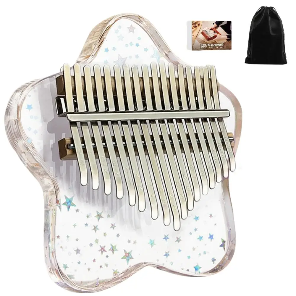 Kalimba con Bolsa de Almacenamiento, Piano de Pulgar, Juguete Musical, Regalo, Exquisita Kalimba, Marimba, Mini Piano de Pulgar, Regalo para Amantes de la Música