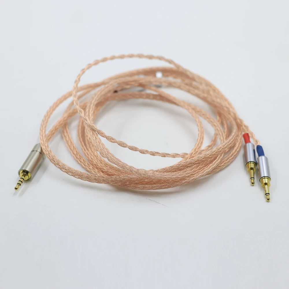 16 Core เดี่ยวคริสตัลทองแดงสายหูฟังสําหรับ Sonus Faber PRYMA Sivga Oriole SV021 1 เพิ่มเติม H1707 Monolith M1060C