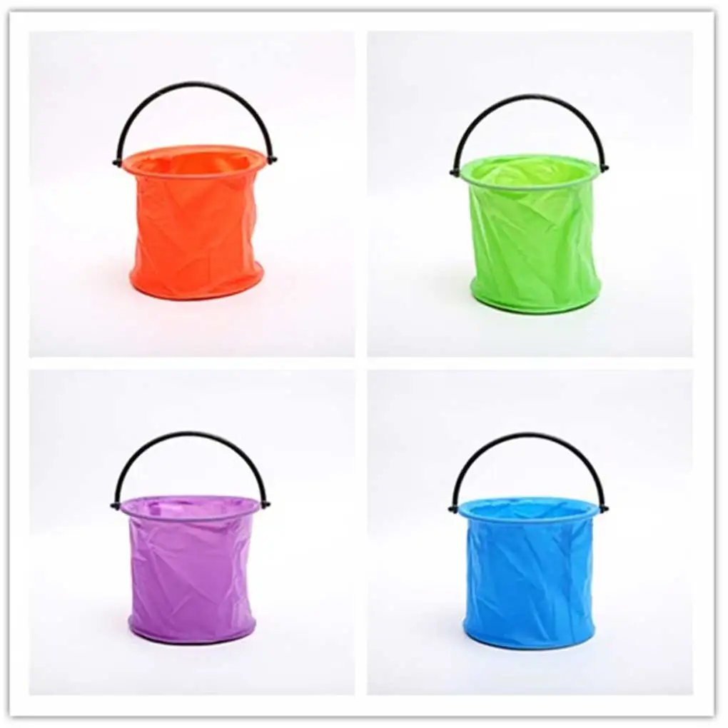 Fishing Catching Net Barrels Fish Bucket Fishnet Toys Color Random